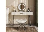 Tavola Da Toilette Bianca Con Specchio Tavola Da Toilette Di Design Con Cassetti