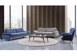 Set Di Divani Da Salotto Moderni 3+3 Posti Con Poltrone Imbottite