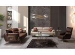Set Di Divani 2X Divani A 3 Posti In Pelle Finta Set Di Divani Divani Marrone Poltrona