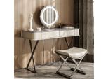 Tavolino Da Toilette Beige Di Design Per La Camera Da Letto Tavolini Da Toilette Di Lusso In Legno