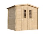 Casetta Da Giardino In Legno Con Pavimento Impregnato 4,33 M2 - Timbela M369C+M369G
