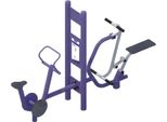 Barre Per Trazioni Attrezzature Sportive Di Strada Stazioni Di Forza Trainer Addominali Leg Press