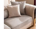 Set Di Lusso Set Divano 3+3+1 Posti Divani Poltrone Tessuto Set 3 Pezzi