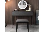 Tavola Da Toilette Grigia Tavola Da Toilette Di Design, Cassettiera, Vanity Unit