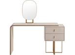 Tavola Da Toilette Bianca Mobili Per La Camera Da Letto Tavolino Specchio 2 Pezzi Console
