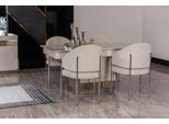 Set Sala Da Pranzo Set Di Alta Qualità Tavolo 4X Sedie Design Mobili Moderni Tavolo Da Pranzo