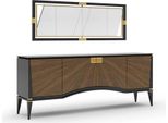Set Di Lusso Credenza Sala Da Pranzo Con Specchio Design Mobili Moderni Nuovi