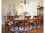 Sala Da Pranzo Tavolo 4X Sedia 2X Sedia Set 7Pcs Mobili In Legno Di Lusso