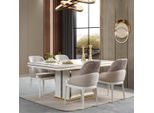 Set Da Pranzo Set Da Sala Da Pranzo Combinazione Di Tavoli E Sedie Set Da Pranzo 5 Pezzi