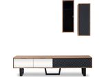 Set Di Pareti Attrezzate Per Il Soggiorno Porta Tv 2X Pareti Attrezzate Di Design