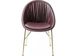 Sala Da Pranzo Design Moderno Tessile Marrone Poltrona Sedia Sedia Imbottita Mobili