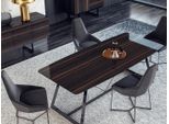 Lusso Tavolo Da Pranzo 4X Sedie Sala Da Pranzo Set Completo Nuovi Mobili Design Moderno 5 Pezzi