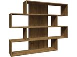 Set Soggiorno Vetrina Cassettiera Pensili Armadio Tavolo Mobili Legno 4 Pezzi