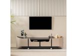 Rtv Porta Tv Basso Soggiorno Legno Beige Tavola Credenza Moderna