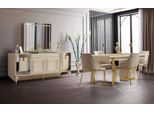 Sala Da Pranzo Mobili Di Lusso Set Da Pranzo Tavolo Da Pranzo Sedie Set 9 Pezzi Beige