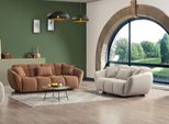 Set Di Divani Set Di Divani Imbottiti Arredamento 3+2 Posti Divano Tessuto Divano