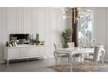 Set Da Pranzo Zona Pranzo Sala Da Pranzo Tavolo Da Pranzo Legno Bianco Set 7 Pezzi Credenza