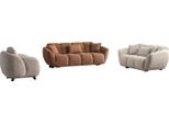 Divano 3 Posti Set Soggiorno Relax Set Completo Divano Salotto 3 Pezzi