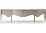 Credenza Rtv Porta Tv Bassa Beige Legno Tavolo Soggiorno Armadietto