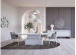 Set Di Lusso Per La Sala Da Pranzo Tavolo Da Pranzo Di Design Credenza Mobili Moderni Gruppo Da Pranzo