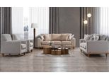 Set Da Salotto 4 Pezzi 2X Divano A Tre Posti Design 2X Poltrona Moderno Nuovo Arredamento