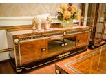 Credenza Tv Bassa Rtv Xxl Mobile Tavolo Soggiorno Legno Classico Barocco E69