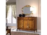 Credenza Mobile In Legno Marrone Cassettiera Da Soggiorno In Stile Classico