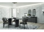 Set Da Sala Da Pranzo Luxur Tavolo Da Pranzo 4X Sedie Credenza Con 2X Specchio 8 Pezzi