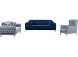 Divano 3 Posti Divano Relax Set Soggiorno 3 Pezzi Set Salotto Completo Divano