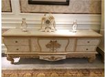 Credenza Tv Bassa Rtv Xxl Mobile Tavolo Soggiorno Legno Classico Barocco E67
