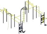 Attrezzature Per Lo Sport Di Strada Attrezzature Per L'allenamento Attrezzature Per Lo Sport Di Strada Barre Per Trazioni Varietà
