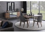 Suite Per La Sala Da Pranzo Tavolo Da Pranzo Sedie Credenza Specchio