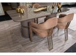 Alta Qualità Tavolo Da Pranzo Completo Beige 4х Sedie Arredo Sala Da Pranzo Lusso Lusso