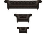 Set Completo Da Salotto Set Di Divani A 3 Pezzi Mobili Imbottiti Di Lusso Di Design