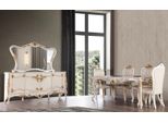 Set Tavolo Da Pranzo Gruppo Tavolo Da Pranzo Set Sedie Credenza Specchio 6 Pezzi