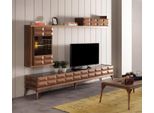 Credenza Parete Attrezzata Parete Attrezzata Tv Parete Attrezzata Lowboard Mensola A Muro Con Led High Gloss
