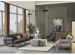 Set Di Divani 431 Posti A Sedere 2X Sgabello Set Di Divani 5Pcs Lusso Soggiorno Soggiorno