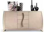 Credenza Soggiorno Cassettiera Classica Mobile Beige Mobile In Legno Nuovo