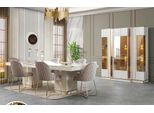 Tavolo Da Pranzo Sedie Vetrina Bianco Set Da Pranzo Sala Da Pranzo Set Da Pranzo 8 Pezzi