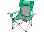 Sedia A Sdraio Sedia Da Campeggio Sedia Da Giardino Sedia Da Spiaggia Sedia Pieghevole - Portata 150 Kg - Verde - Sedia Pieghevole Per Giardino E Spiaggia