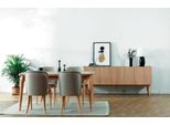 Tavolo Da Pranzo 4х Sedie Credenza Di Lusso 6 Pezzi Sala Da Pranzo Gruppo Set