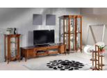 Mobili In Stile Italiano Per Il Soggiorno Set Di 3 Pezzi Classici 2X Vetrinetta Marrone