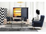 Set Divano Set Divani Divani 3+1 Posti Poltrona Tessuto Legno Moderno Poliestere