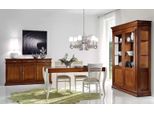 Set Sala Da Pranzo Tavolo Credenza Vetrina Gruppo Pranzo 3 Pezzi. Nuovo