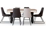 Gruppo Sala Da Pranzo Set Da Pranzo Tavolo Tavolo 6X Poltrone Sedia Sedie 7Pz