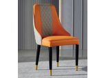 Sedia Da Pranzo Arancione Sedie In Legno Poltrone Moderne Senza Braccioli