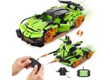 Giocattolo Di Costruzione Stem Per Bambini 2 In 1 - App E Auto/Robot Telecomandati - 461 Parti - Giocattolo Di Apprendimento Creativo