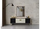 Credenza Credenza Con Specchio Cassettiera Legno Multicolore Set Sala Da Pranzo