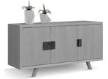 Credenza Di Lusso Grigia Credenza Moderna Cassettiera Elegante Soggiorno