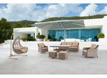 Mobili Da Giardino Moderni Tavolo Poltrona Sgabello Veranda Divano Set 6 Pezzi Nuovo